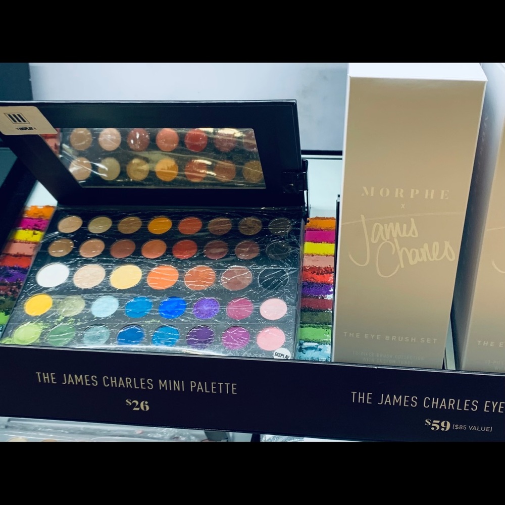 Morphe James Charles Palette & Eye Brush Set!